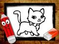 Juego De vuelta a la escuela: Libro de colorear animales en línea