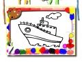 Juego De vuelta a la escuela: Hora de colorear dibujos animados en línea