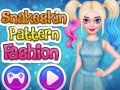 Juego Moda con patrón de piel de serpiente en línea