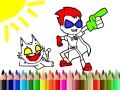 Juego De Vuelta a la Escuela: Libro de Colorear de Titanes en línea