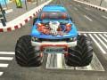 Juego Estacionamiento de Monster Trucks en la Ciudad en línea