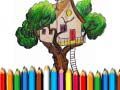 Juego Libro para Colorear Casa del Árbol en línea
