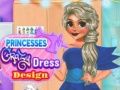Juego Diseño de vestidos locos para princesas en línea