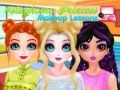 Juego Lecciones de maquillaje para princesas en casa en línea