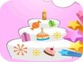 Juego Decoración de pastel de cumpleaños feliz en línea