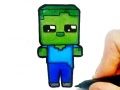 Juego Coloración Fácil para Niños Mineblox en línea