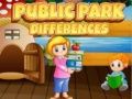 Juego Diferencias en el parque público en línea