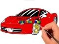 Juego Libro para colorear coches de carreras en línea
