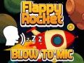 Juego Cohete Flappy Con Soplo en línea