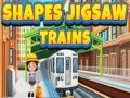 Juego Trenes de rompecabezas de formas en línea