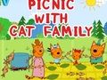 Juego Picnic con la familia gato en línea