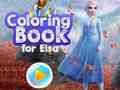 Juego Libro de colorear para Elsa en línea
