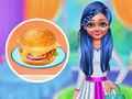 Juego Haciendo una hamburguesa vegetariana casera en línea