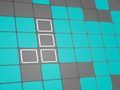 Juego Bloques turquesas en línea