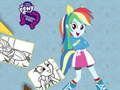 Juego Libro para Colorear de Equestria Girls en línea