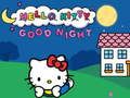 Juego Hola Kitty Buenas Noches en línea