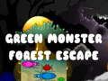 Juego Escape de la Selva del Monstruo Verde en línea