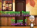 Juego Escape de la Habitación de Acción de Gracias Amgel 5 en línea