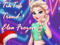 Juego Tendencia de TikTok: Elsa Frozen en línea