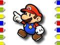Juego Regreso a la escuela: Coloreado de Mario en línea