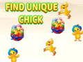 Juego Encuentra el pollito único en línea