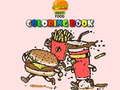 Juego Libro de Colorear de Comida Rápida en línea