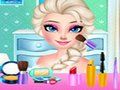 Juego Elsa: Decoración de vestido y Maquillaje en línea