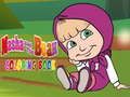 Juego Masha y el Oso: Libro de Colorear en línea