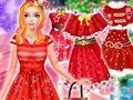 Juego Vestir a la Princesa de Navidad en línea