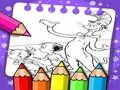 Juego Libro para Colorear El Gato en el Sombrero en línea
