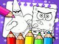 Juego Libro para Colorear de Bob Esponja en línea