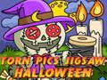 Juego Imágenes rasgadas Jigsaw Halloween en línea