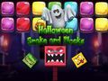 Juego Serpiente y Bloques de Halloween en línea
