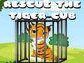 Juego Rescatar al cachorro de tigre en línea