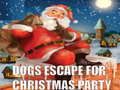 Juego Escape de los perros para la fiesta de Navidad en línea