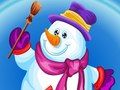 Juego Vestir al Muñeco de Nieve en línea