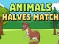 Juego Empareja las mitades de animales en línea