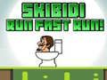 Juego ¡Skibidi Corre Rápido! en línea