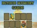 Juego Cartas de memoria Egyxos en línea