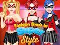 Juego Vestido de moda en super estilo en línea