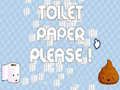 Juego Por favor, papel higiénico en línea
