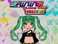 Juego Vestir a la estrella de anime brillante en línea