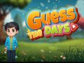 Juego Adivina los días en línea