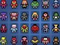 Juego Imágenes por Números Superhéroes en línea
