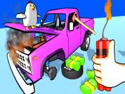 Juego ¡Aplasta el auto en pedazos! en línea