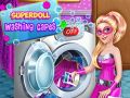 Juego Supermuñeca: Lavando Capas en línea