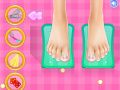 Juego Pedicura Glamourosa de la Reina de Hielo en línea