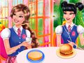 Juego Cocina de Hamburguesas de Princesas en línea