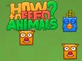 Juego ¿Cómo alimentar a los animales? en línea