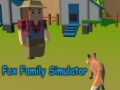 Juego Simulador de familia de zorros en línea